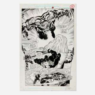 Ron Lim and Al Milgrom, Venom: Nights of Vengeance #1 Story Page 13 Original Art (Marvel Comics, 1994) | Landry Pop Auctions