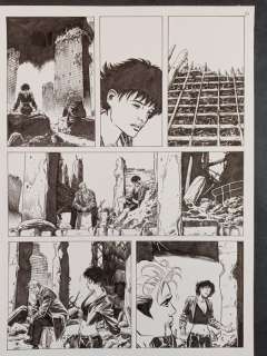 Roberto de Angelis | Nathan Never n. 248 - Roberto De Angelis - Tavola Originale n. 51 "Scontro Finale" - Page volante - Exemplaire unique - (2012) | Catawiki