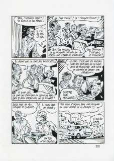 Hubert Maury | Dissident Club, planche 205 | Galerie Glénat