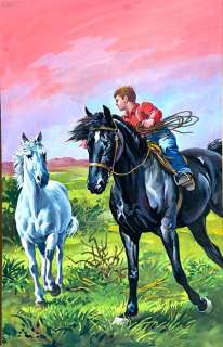 Dino Buset | Furia - Dino Busett - original cover - Page volante - EO | Catawiki