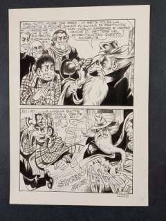 Piffarerio, Corteggi | Alan Ford - Mi ricordo che... - Page volante - Exemplaire unique - (1975) | Catawiki