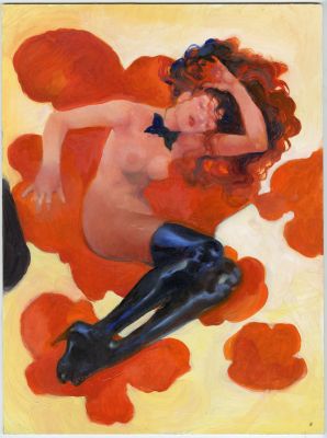 Vince | NYMPHES – Peinture originale 06 | Galerie Barbier