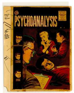 PSYCHOANALYSIS #4, SP Cover (Sep-Oct 1955) | Russ Cochran