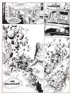 Paape | Luc Orient, planche n°15 Ã  l’encre de Chine … | Millon