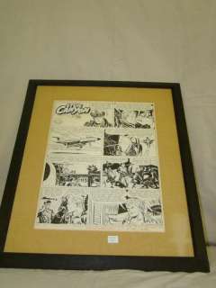 1341: Caniff. Steve Canyon. Sunday Page. | Weiss Auctions