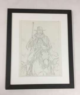 Yves Swolfs | Swolfs, Yves - Lonesome - Dessin original pour un Ex-libris - (2020) | Catawiki