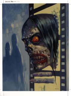 Dean Ormston - 2000 a.D. Issue Prog. 1517 Page Cover