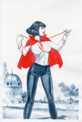 Vince | NYMPHES – Dessin original 109 | Galerie Barbier