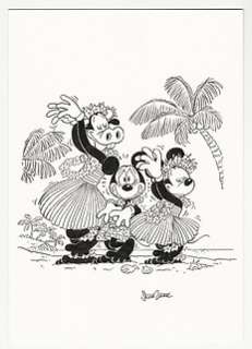 Silvia Ziche - Topolino #3064 - Silvia Ziche - cover originale - Page volante - Exemplaire unique - (2014)