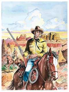 GIOVANNI ROMANINI  -  Tex e Carson in esplorazione | Little Nemo