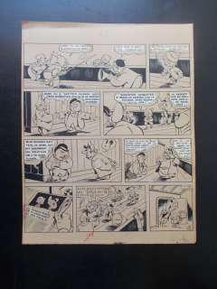 Sirius (Max Mayeu) | Sirius - Caramel et Romulus - Planche originale (p.61) - Caramel et Romulus - (1944) | Catawiki