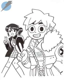 Bryan Lee O‘Malley - scott pilgrim issue color collection vol. 1 page cover