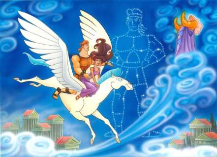 Josep Ferré | Hercules - Original illustration - Zero to Hero - for Ravensburger Puzzles - acrylic and gouache - 40 x 29 cm - (1997) | Catawiki