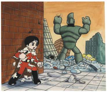 Tezuka Hand-Drawn Color Illustration " Big X" | Mandarake (Big Web)