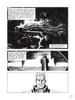 Germano Bonazzi - | Germano Bonazzi - 4x Tavola Originale - Nathan Never Gigante n. 6 "La grande minaccia" - (2001) | Catawiki