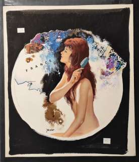 Carlo Jacono | Segretissimo #485 - - cover originale Segretissimo #485 "Phil Sherman: missione 13" - Page volante - Exemplaire unique - (1973) | Catawiki