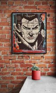 Tiziana Felisi E Andrea Boriani | Tiziana Felisi e Andrea Boriani Tecnica mista "Diabolik" | Catawiki