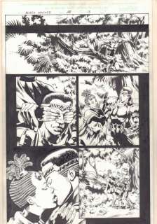 Bob Almond, Sal Velluto | Black Panther #48 P.13 - Kiss - 2002 Signed | Anthony’s Comic Book Art