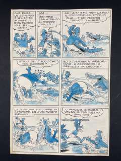 Benito Jacovitti | Benito Jacovitti Birimbo e Birambo - Tavola n. 4 | Catawiki