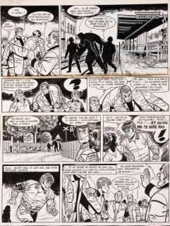 Raymond Reding - Jari - Le justicier de la Malagne  Encre de Chine pour la