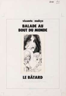 Laurent Vicomte - Balade au Bout du monde - Le bÃ¢tard  Encre de Chine pour