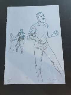 Cailleaux, Christian - Cailleaux, Christian - Crayonné original - Couverture - Blake & Mortimer T27 - Le Cri du Moloch - (2020)