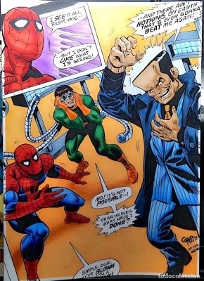 THE AMAZING SPIDERMAN - (Ross Andru) RECREACION RAUL GOODMAN | todocoleccion (Buy It Now)