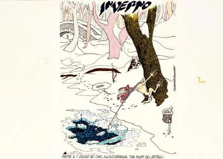 Pazienza Andrea - "Inverno", 1985 | Urania Casa d’Aste