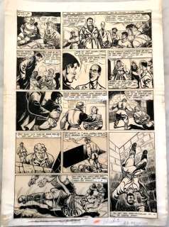 Sirius | Sirius - Originele pagina - L’Épervier bleu T5 - L’Ennemi sous la mer - (1949) | Catawiki