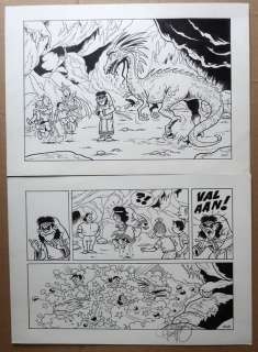 Paul Geerts / Eric de Rop | Suske en Wiske - Originele pagina (p.40) - De preutse prinses - (2020) | Catawiki