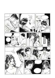 Giovanna Casotto | Selen - Giovanna Casotto - Tavola Originale Erotica "Chambre 179" - Page volante - Exemplaire unique - (1995) | Catawiki