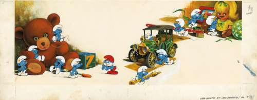 Peyo (1928-1992) Et Michel Matagne (1951-2018) - Les Schtroumpfs et les jouets