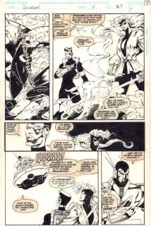 Harry Candelario, Joe Madureira - Deadpool: the Circle Chase #3 P.7 - 1997 Signed