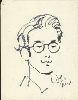 Joe Orlando - Self Portrait, Signed (undated) | Russ Cochran