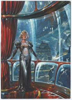 Dominique Lidwine - Couverture originale du tome 2 - la compagnie des glaces