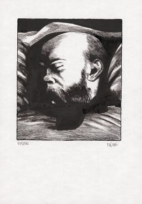 Frédéric Pajak | Verlaine, 1 - Encre de Chine, plume et pinceau sur papier | Huberty Breyne Gallery