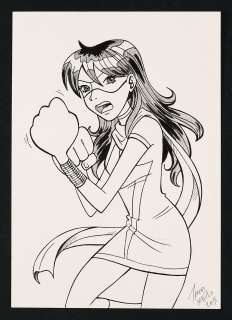 Ms. Marvel Sketch by Tania del Rio