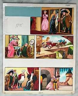 Quinto, Nadir | Nadir Quinto - Grote originele pagina - Wizard Weezle and Princess Marigold - (1967) | Catawiki