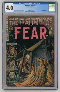 THE HAUNT OF FEAR #27, EC COMICS (1954) CGC 4.0 | Russ Cochran