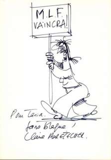 Brétecher. Illustration M.L.F. Signée | BDEnchères