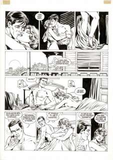 Mitton, Jean-Yves | Mitton, Jean-Yves - Originele pagina - Bloed en Stilte 6 - Omerta - (1992) | Catawiki