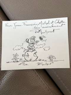 Raymond Macherot | Macherot - Dédicace Sybilline - (1981) | Catawiki