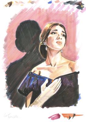 Sylvain Bordesoules | 2026 - Amoureuses - Violetta | Huberty Breyne Gallery