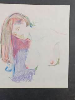 Leone Frollo | Leone Frollo - Sfumature di Viola - Page volante - Exemplaire unique | Catawiki