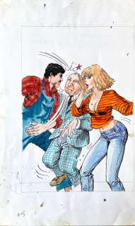 Milo Manara | Milo Manara, Il Montatore n. 65 - Copertina originale - Page volante - Exemplaire unique | Catawiki