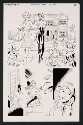 Ron Williams | Original Art from Notti & Nyce Halloween Special 2019 Page 4 Pencils and Inks by Ron Williams | mycomicshop.com