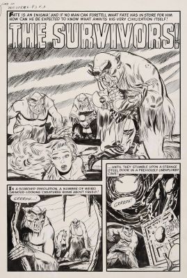 Joe Certa | Original Art from Tomb of Terror #6 (1952) Complete 7-Page Story ’The Survivors’ Pencils by Joe Certa | mycomicshop.com (Buy It Now)