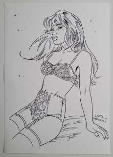 Jim | Een nacht in Rome - Jim - original illustration - Page volante - Exemplaire unique | Catawiki