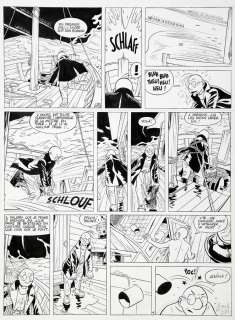 Le Gall | Théodore Poussin, planche n°11 Ã  l’encre de… | Millon