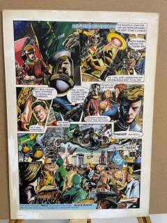 Martin Baines | Martin Baines - Dan Dare - Original colour page - Dan Dare Pilot of the Future - (2000) | Catawiki